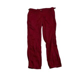 EXPRESS  Woman’s Maroon Jogging Style Pants ‎ Size Large Nylon